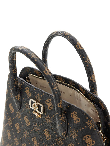 Emelie Logo 2 Comp Satchel