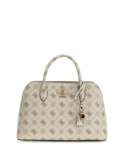 Emelie Logo 2 Comp Satchel