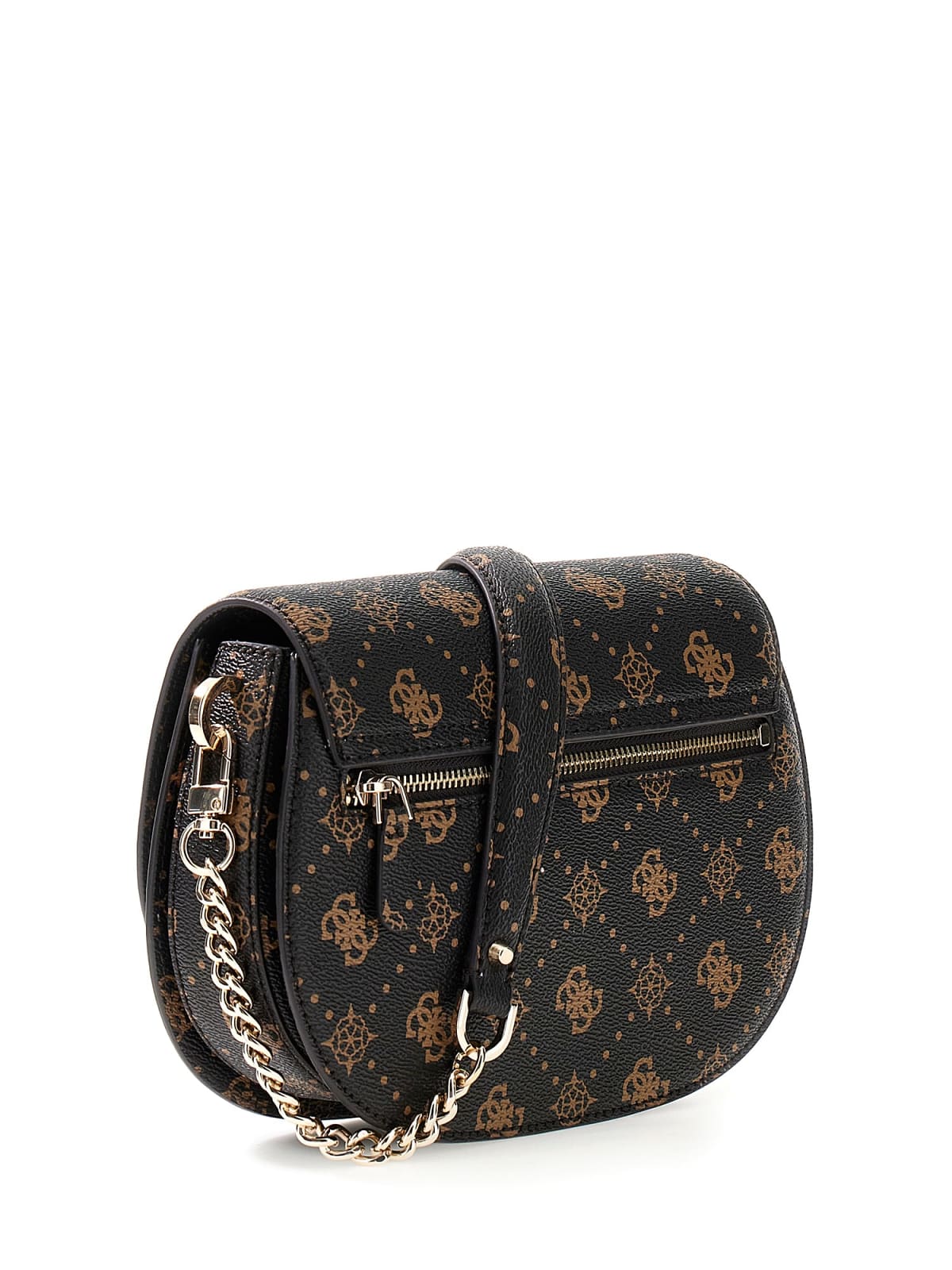 Emelie Logo Flap Shoulder Bag