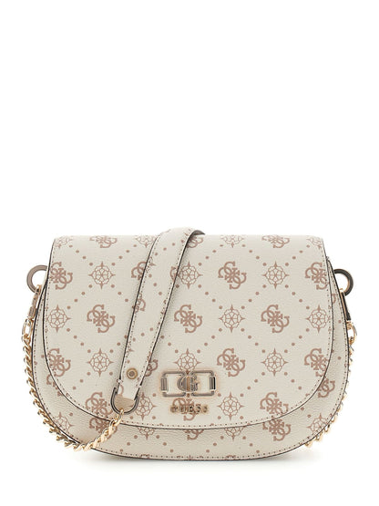 Emelie Logo Flap Shoulder Bag