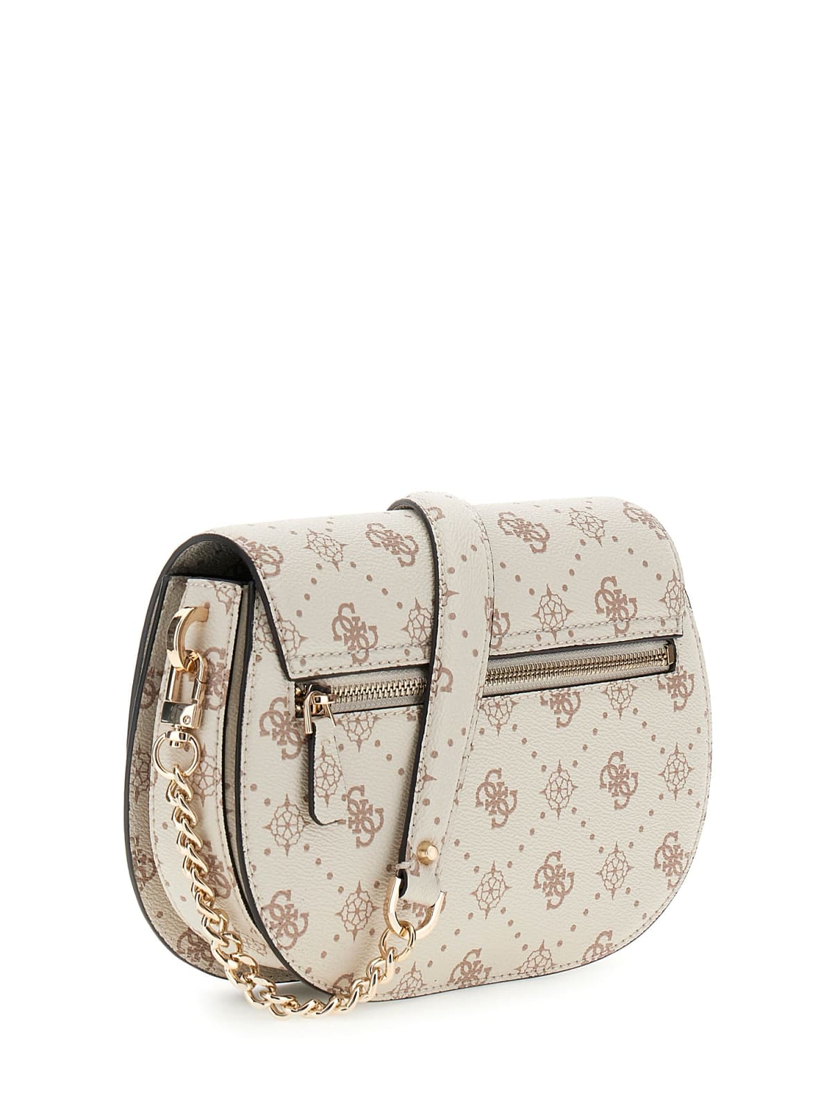Emelie Logo Flap Shoulder Bag