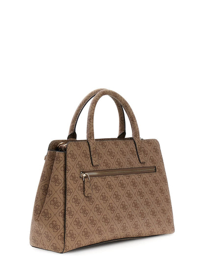 Leona Logo Mulit Comp Satchel