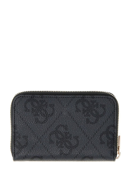 Janie Logo Slg Med Zip Around