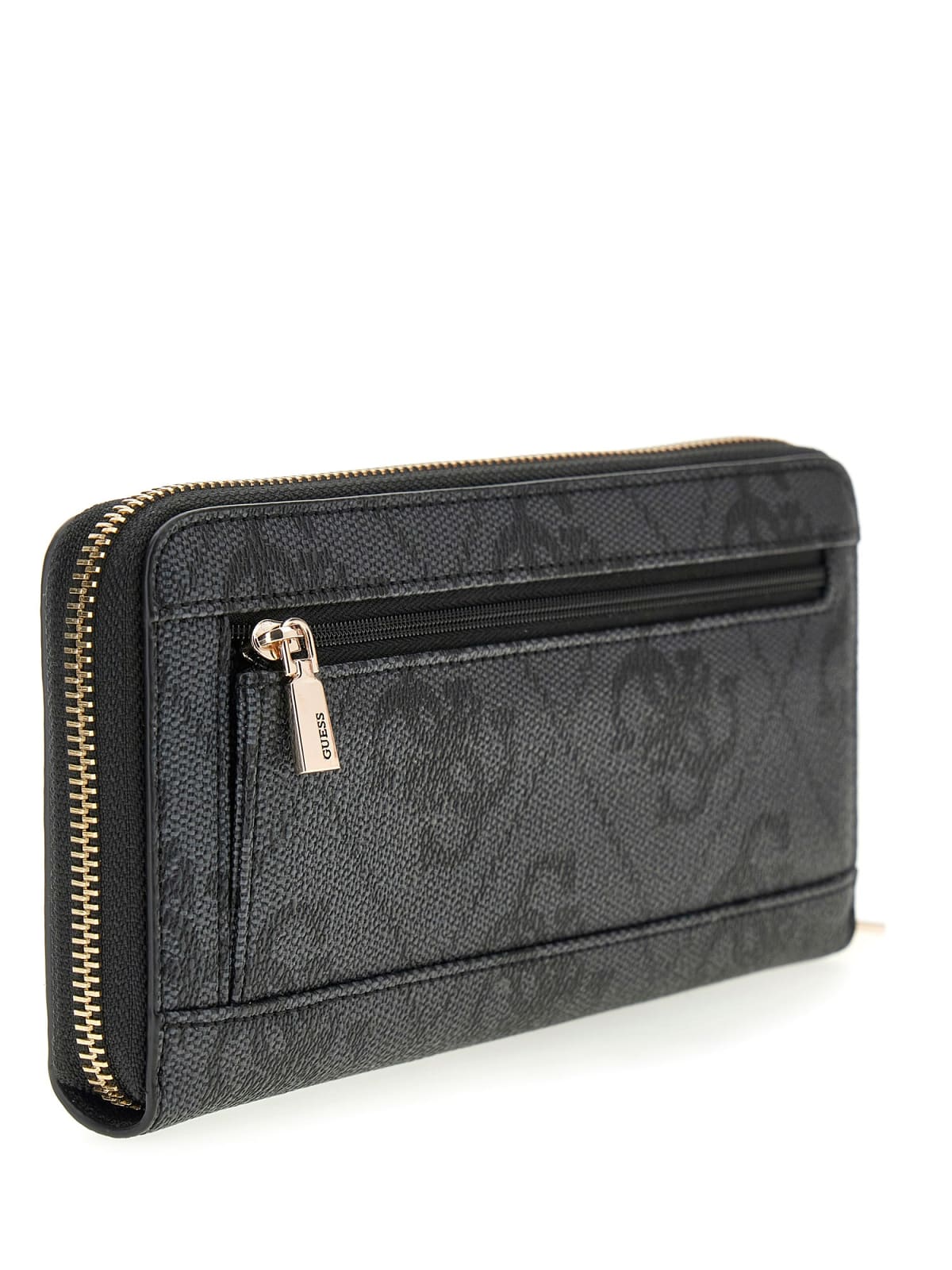 Janie Logo Slg Lrg Zip Around