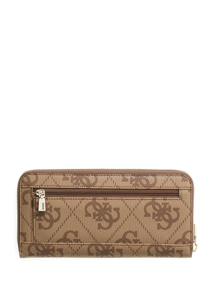 Janie Logo Slg Lrg Zip Around