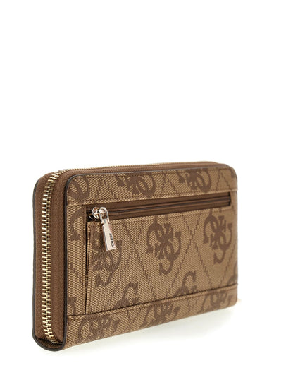 Janie Logo Slg Lrg Zip Around