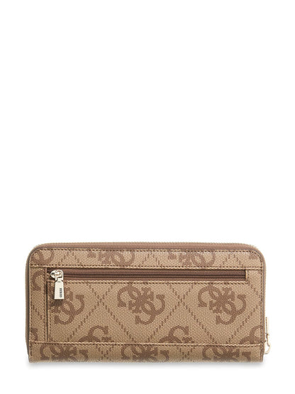 Janie Logo Slg Lrg Zip Around