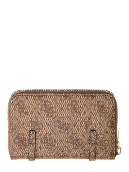 Leona Logo Slg Med Zip Around