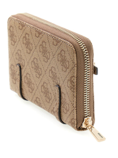 Leona Logo Slg Med Zip Around