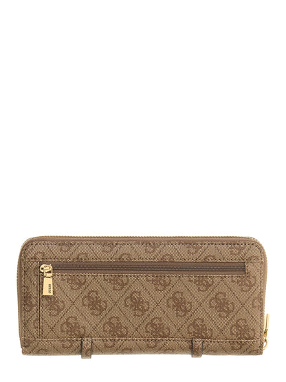 Leona Logo Slg Lrg Zip Around