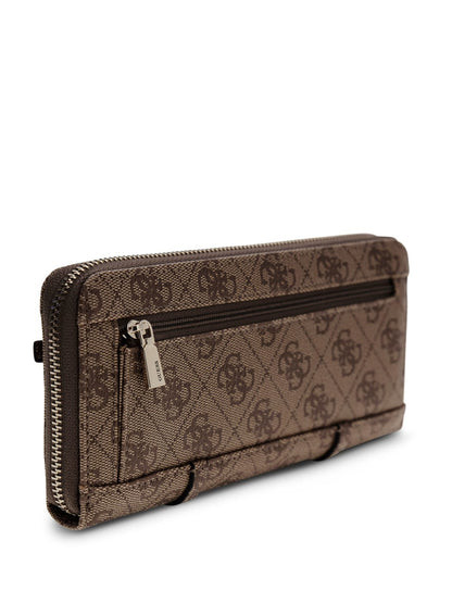 Leona Logo Slg Lrg Zip Around